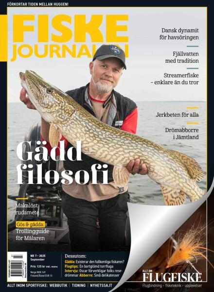 Nya Fiskejournalen – Augusti 2025 Cover