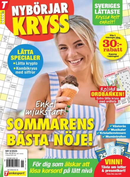 NybOrjarkryss – 30 Juli 2025 Cover