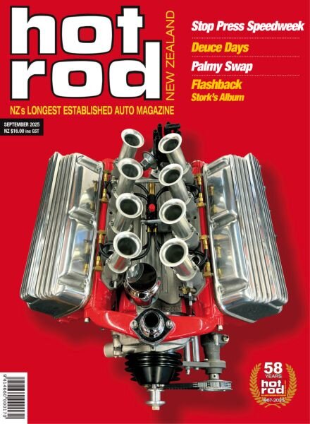NZ Hot Rod – September 2025 Cover