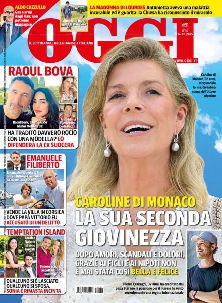Oggi – 14 Agosto 2025 Cover
