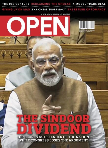 Open Magazine – 11 August 2025 Cover