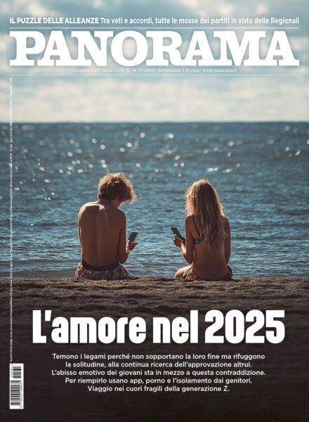Panorama Italia – 13 Agosto 2025 Cover