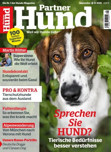 Partner Hund – September 2025 Cover