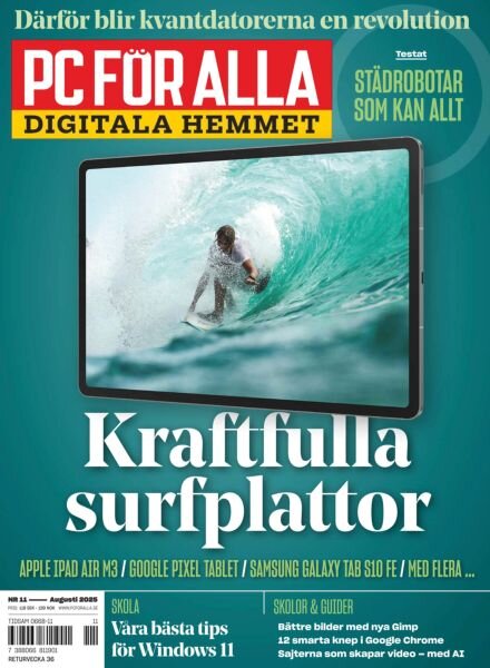 PC for Alla – Augusti 2025 Cover