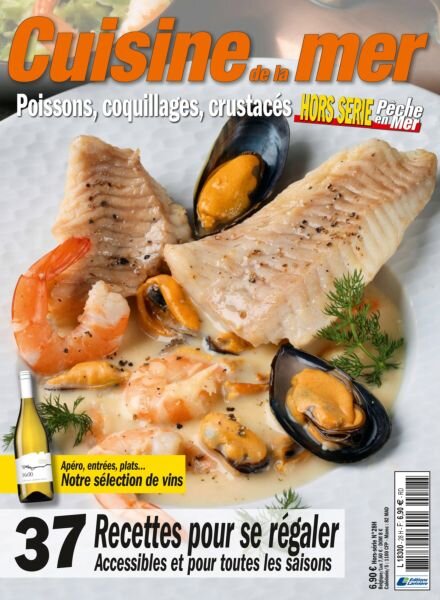 Peche en Mer – Hors-Serie Cuisine de la mer N 28 2025 Cover