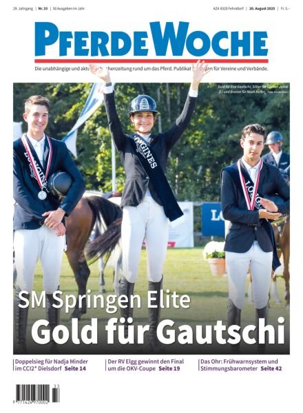 PferdeWoche – 20 August 2025 Cover