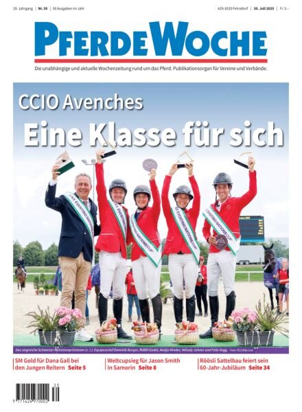 PferdeWoche – 30 Juli 2025 Cover