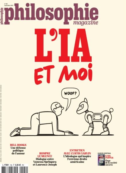 Philosophie Magazine France – Septembre 2025 Cover