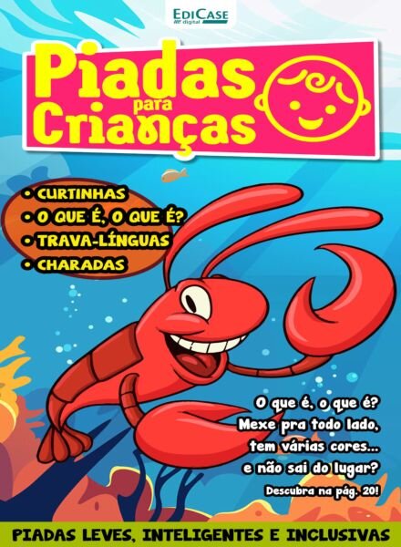 Piadas para Criancas – Junho 2025 Cover