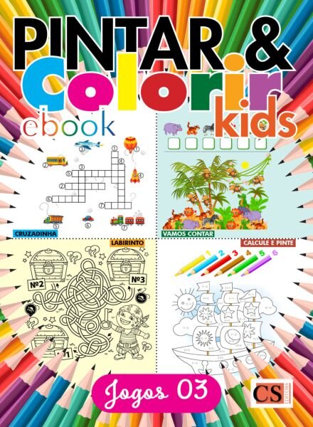 Pintar e Colorir Kids – 11 Agosto 2025 Cover