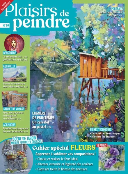 Plaisirs de peindre – Mai-Juillet 2025 Cover