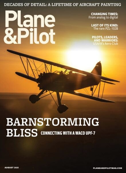 Plane & Pilot – August 2025 Cover