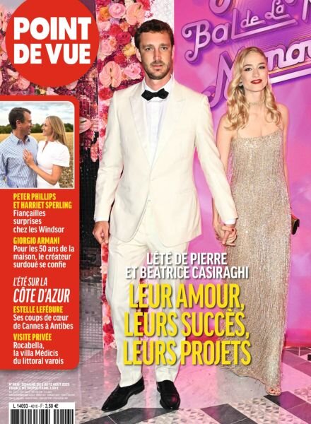 Point de Vue – 6 Aout 2025 Cover
