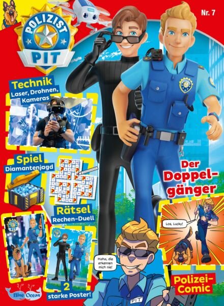 Polizist Pit – August 2025 Cover
