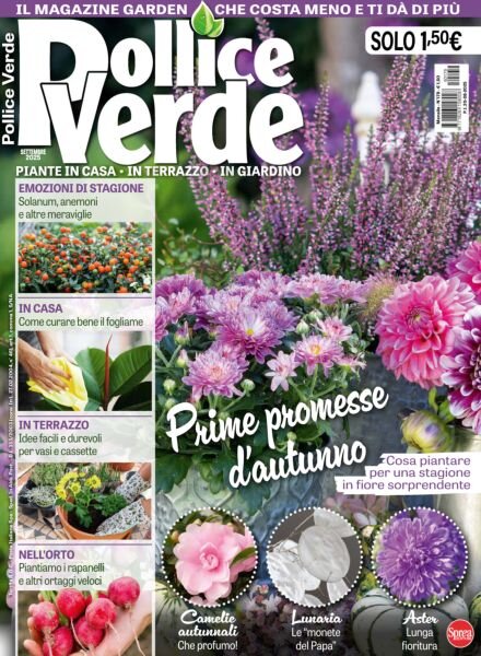 Pollice Verde – Settembre 2025 Cover