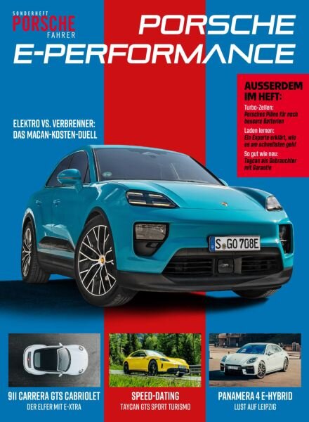 Porsche Fahrer – Juli 2025 Cover