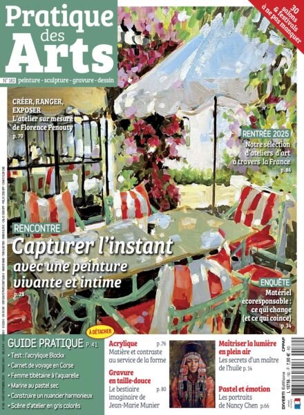 Pratique des Arts – Aout-Septembre 2025 Cover