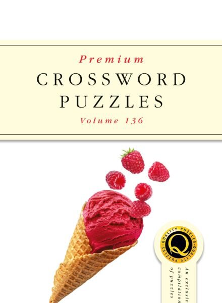 Premium Crossword Puzzles – Issue 136 2025 Cover