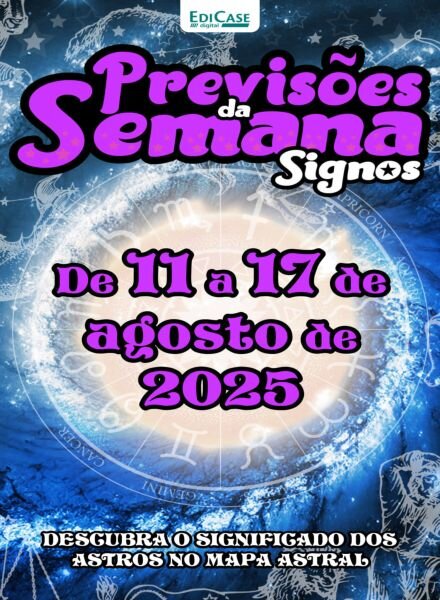 Previsoes da Semana – 11 Agosto 2025 Cover