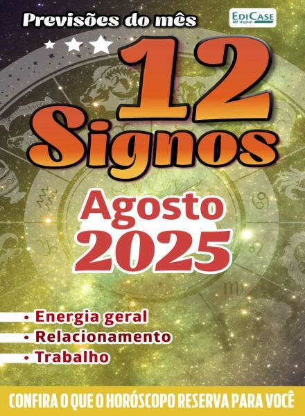 Previsoes do mes – August 2025 Cover