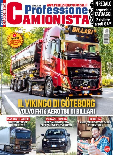Professione Camionista – Agosto-Settembre 2025 Cover