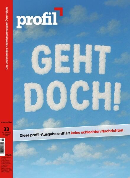 Profil – 16 August 2025 Cover