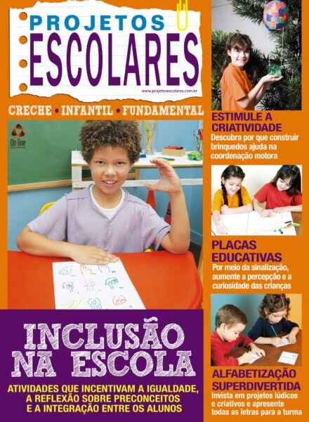 Projetos Escolares Creche – Agosto 2025 Cover