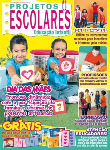 Projetos Escolares Educacao Infantil – Agosto 2025 Cover