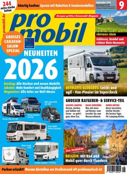 Promobil – September 2025 Cover
