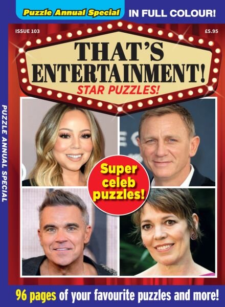PuzzleLife Puzzle Annual Special – Issue 103 2025 Cover