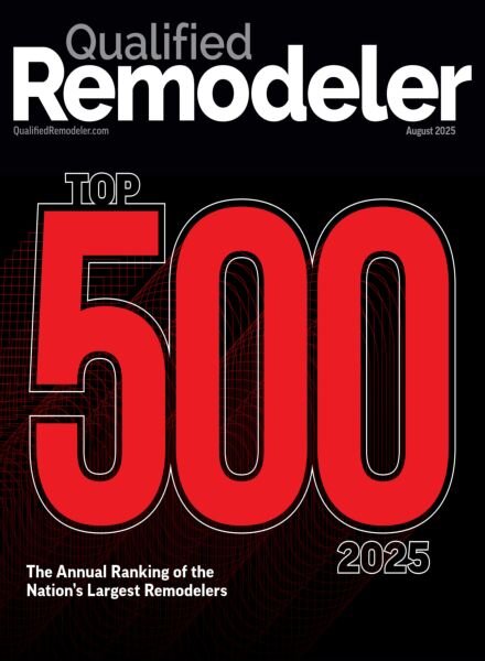 Qualified Remodeler – August 2025 Cover