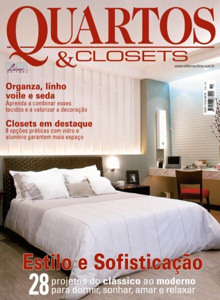 Quartos & Closets – Agosto 2025 Cover