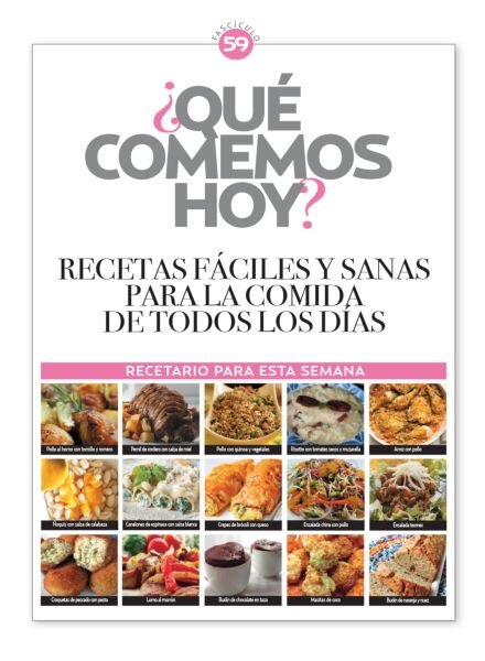 Que comemos hoy – Agosto 2025 Cover