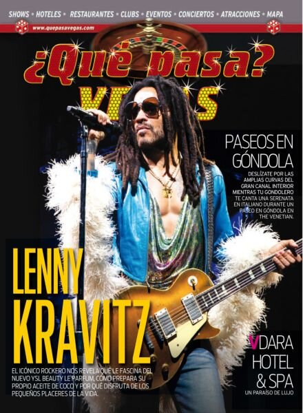 Que Pasa Vegas – Agosto 2025 Cover