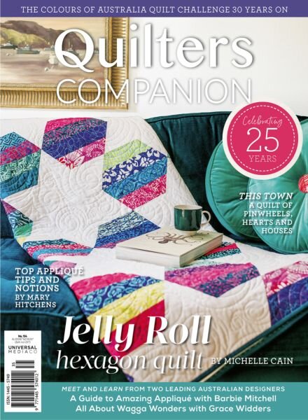 Quilters Companion – Issue 134 2025 Cover