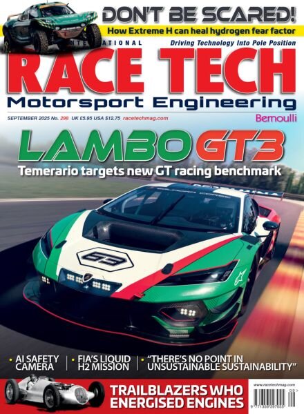 Race Tech – September 2025 Cover