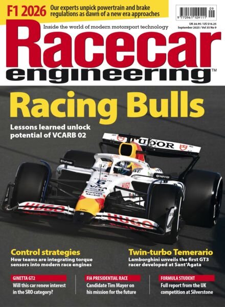 Racecar Engineering – September 2025 Cover