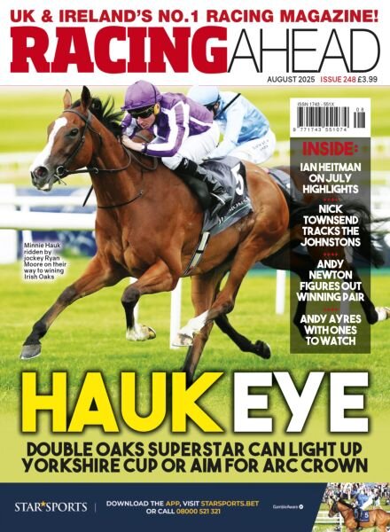 Racing Ahead – August 2025 Cover