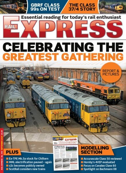 Rail Express – September 2025 Cover