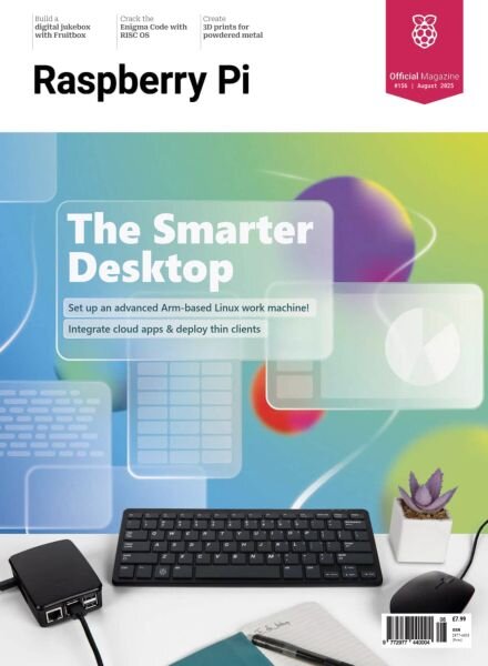 Raspberry Pi – Issue 156 – August 2025 Cover