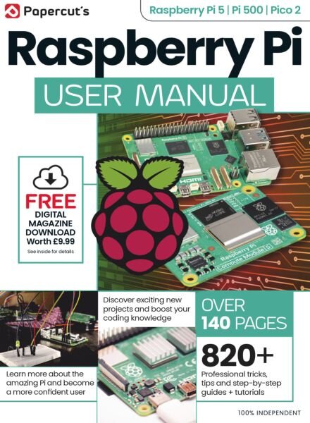 Raspberry Pi User Manual – Issue 7 2025 Cover