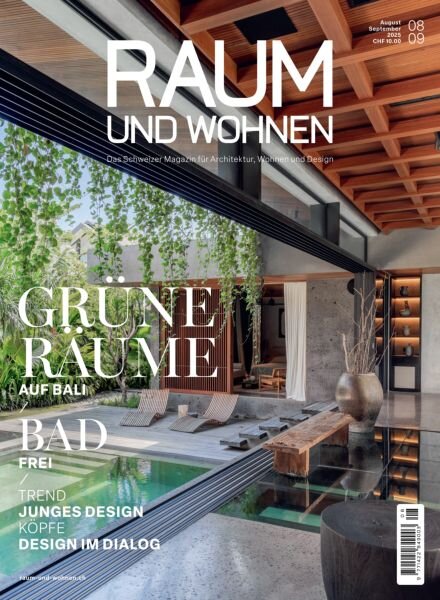 Raum und Wohnen – August-September 2025 Cover