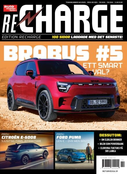 ReCharge by Auto Motor & Sport – 23 Juli 2025 Cover