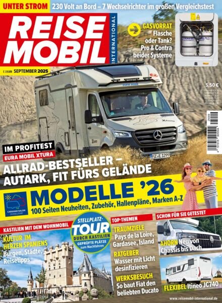 Reisemobil International – September 2025 Cover