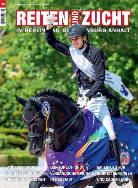 Reiten und Zucht – August 2025 Cover