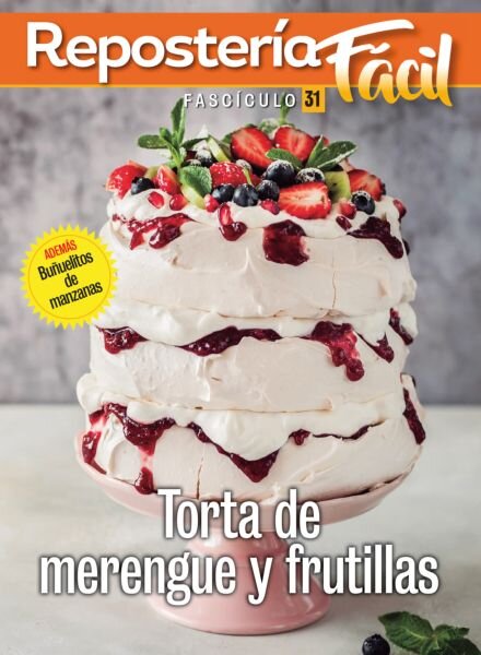 Reposteria facil – Agosto 2025 Cover