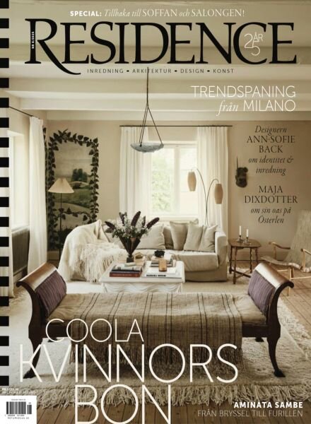 Residence – 1 Augusti 2025 Cover