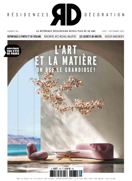 Residences Decoration – Aout-Septembre 2025 Cover