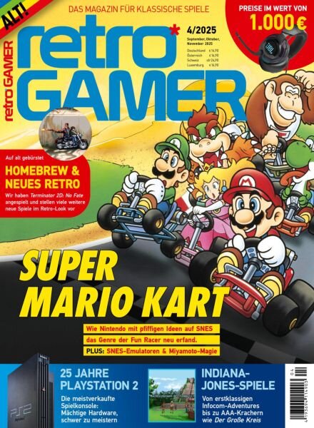 Retro Gamer Germany – September-November 2025 Cover
