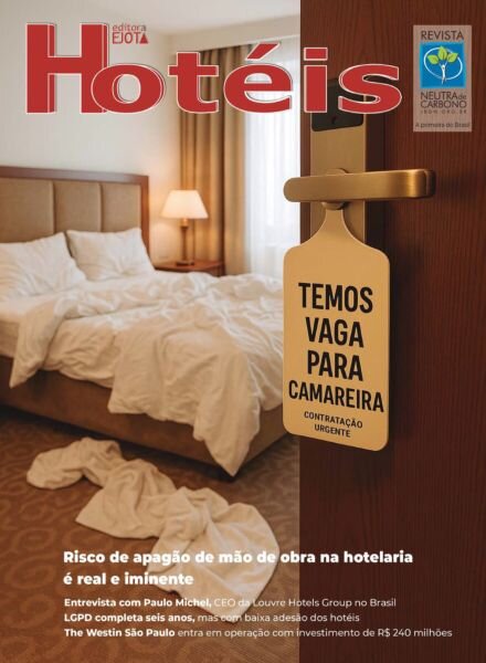 Revista Hoteis – Agosto 2025 Cover